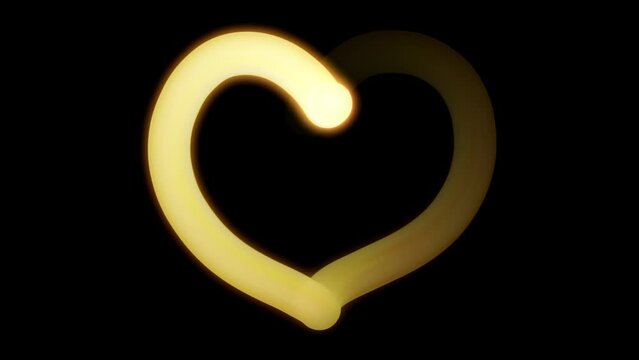 Light Painting Element - Heart Sign Love