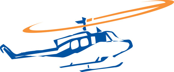 illustration of a helicopter