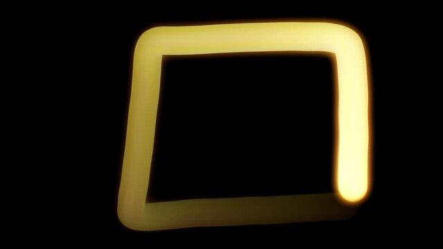 Light Painting Element - Square Shape Painting