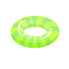 Rubber ring for playing in the water