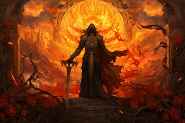 A devout and zealous cleric, channeling divine energy to smite enemies and heal allies. - Generative AI