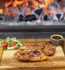 Cortes de ternera argentina de calidad suprema, a la brasa.