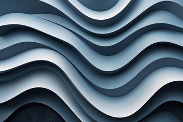 Close-up wave pattern wall