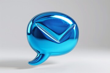 Macro shot blue glass tick