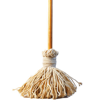 recommend clip art: Mop on transparent isolated background