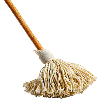 recommend clip art: Mop on transparent isolated background