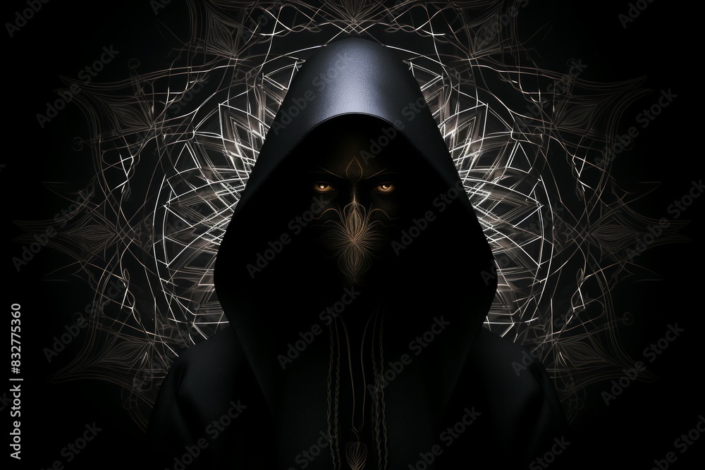 Wall mural a stealthy and elusive rogue, moving in shadows and striking with deadly precision. - generative ai
