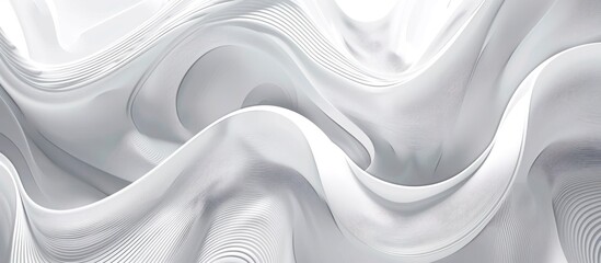 Obraz premium Perspective white and grey abstract background.