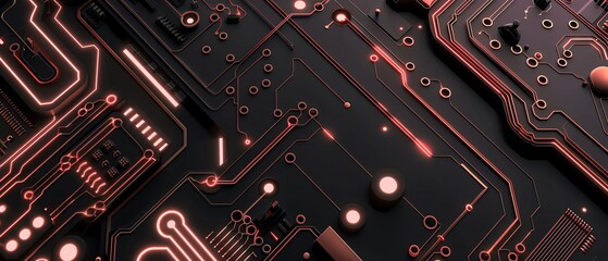 The image shows a close-up of a computer circuit board