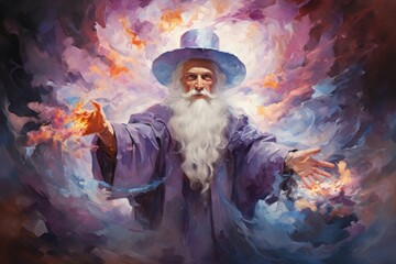 A devout and zealous cleric, channeling divine power to smite evil and heal the faithful. - Generative AI
