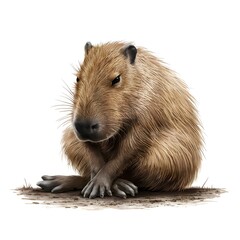 Fototapeta premium Sad Capybara