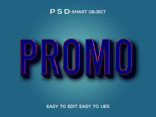 Promo 3d smart object