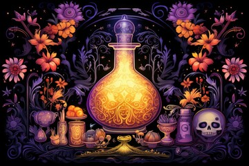 A master of alchemy and potion-making, concocting potent brews with mystical effects. - Generative AI
