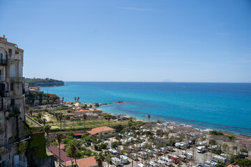 Naklejka premium Paesaggi di Calabria, Tropea