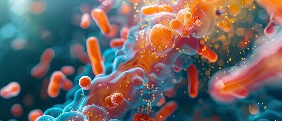 Probiotic bacteria biology science microscopic medicine