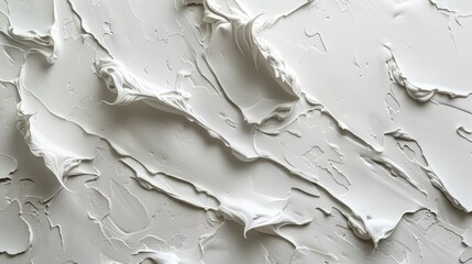 Obraz premium White abstract textured canvas.