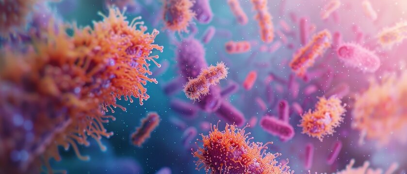 Probiotic bacteria biology science microscopic medicine