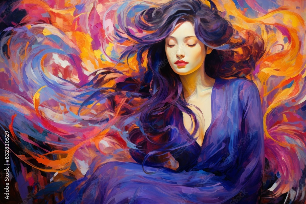 Canvas Prints a skilled and versatile spellcaster, adept at manipulating the forces of magic to achieve desired ou
