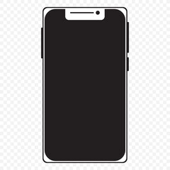 smartphone icon set with reaction, message sign, like. Chat bubble icon. Telephone call sign. Contact us symbol. Cell phone pictogram isolated on white background.