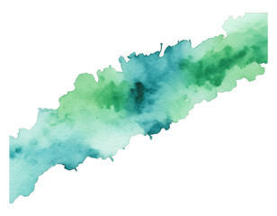 Obraz premium blue color paint splash isolated on white or transparent png