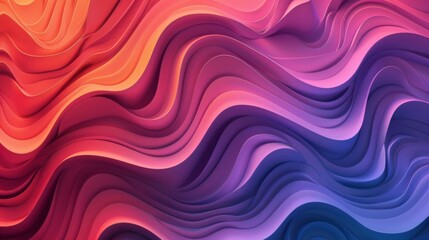 Gradient minimalist wave background. banner. wallpaper