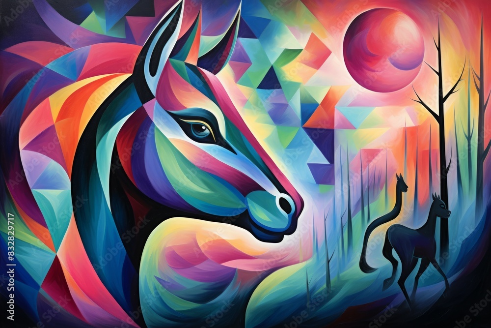 Wall mural a skilled and adaptable shape-shifter, assuming different forms to suit various situations. - genera