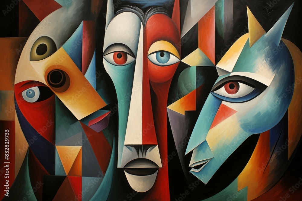 Wall mural a skilled and adaptable shape-shifter, assuming different forms to suit various situations. - genera