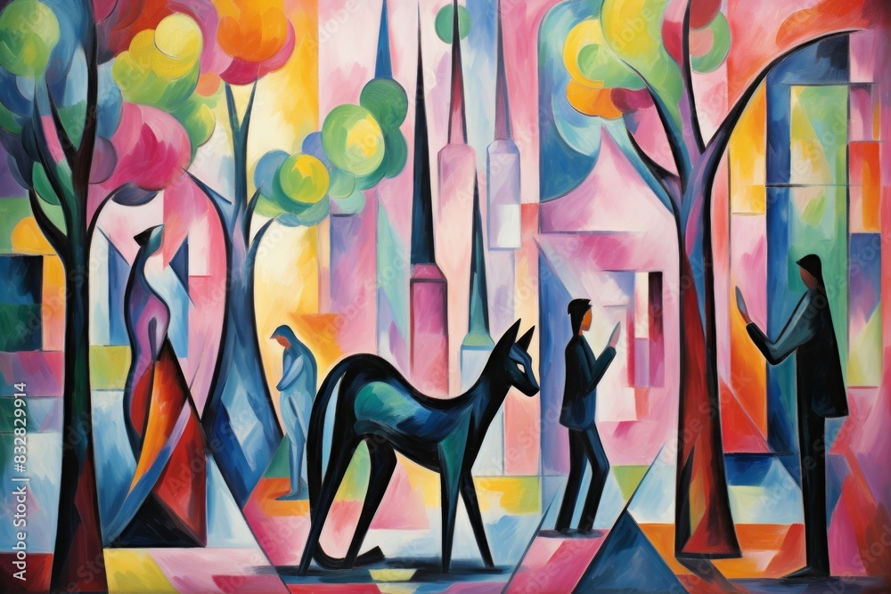 Wall mural a skilled and adaptable shape-shifter, assuming different forms to suit various situations. - genera