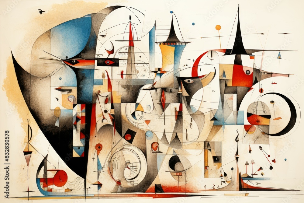 Wall mural a skilled and adaptable shape-shifter, assuming different forms to suit various situations. - genera