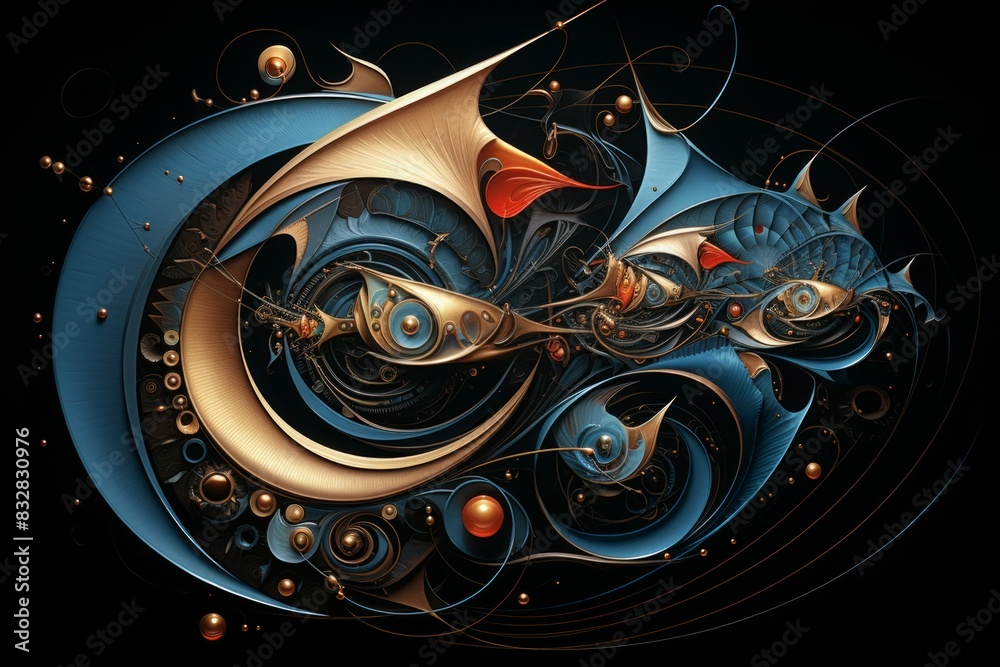 Wall mural a skilled and adaptable shape-shifter, assuming different forms to suit various situations. - genera