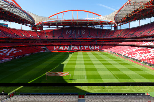 Estadio da Luz, the home stadium of SL Benfica is getting ready for new match day