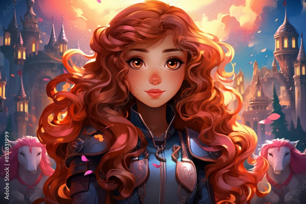 Canvas Prints a virtuous and steadfast paladin, upholding justice and combating evil with unwavering resolve. - ge