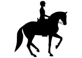 Dressurreiter Piaffe © Leonie