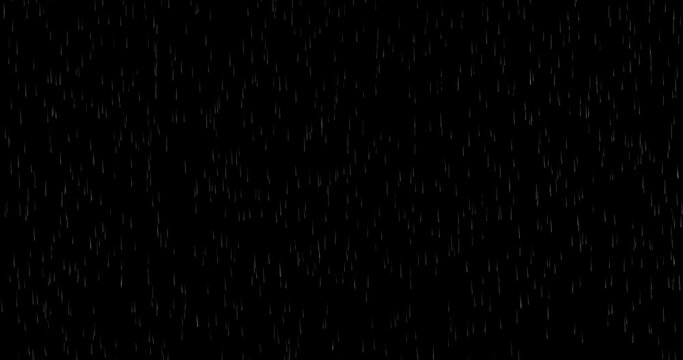 Rain 3, visual effects, particles, 4K 