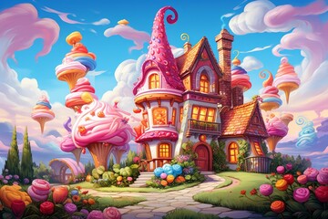 Ice cream and summer treats - Generative AI