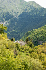 landscape in the mountains