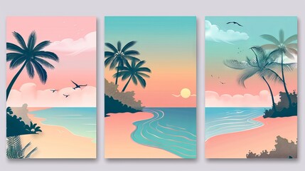 Obraz premium Summer concept background