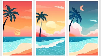 Obraz premium Summer concept background