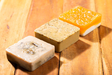 Handmade soap, made with natural skin care products