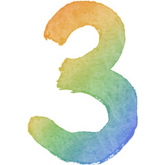 Pride month rainbow element number 3