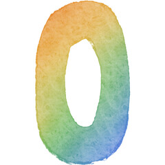 Pride month rainbow element number 0