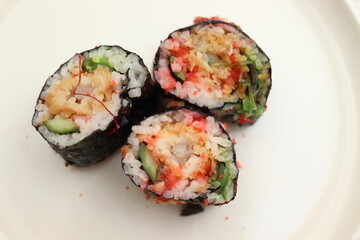 Luxurious Japanese sushi