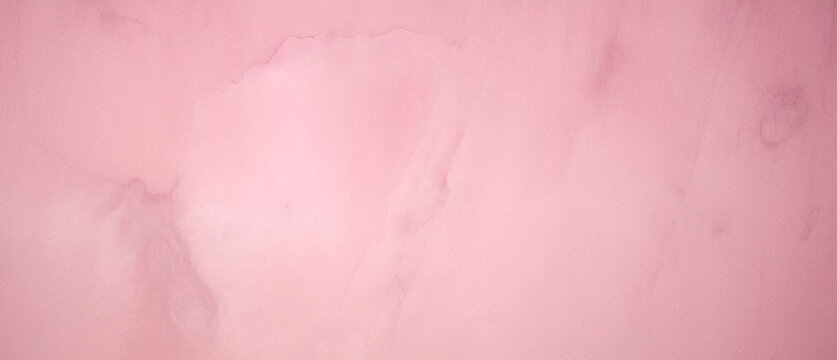 Un vieux grunge peint avec des fissures et des rayures, une texture grunge rose floue tach&eacute;e, un fond aquarelle rose effet encre rose