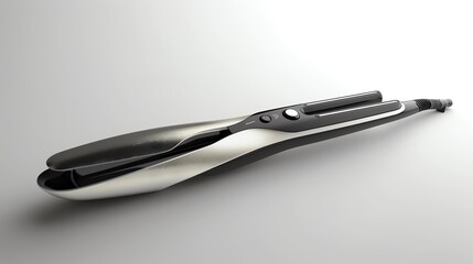Obraz premium A sleek and modern electric hair straightener