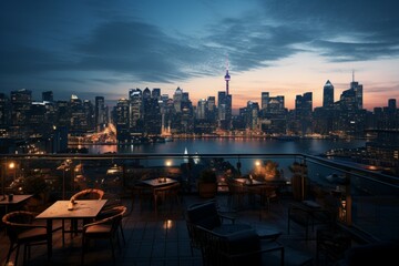 Rooftop views - Generative AI