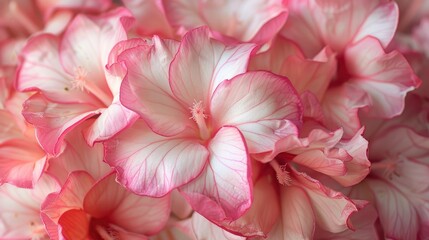 Close up of pink flowers Adenium Desert rose Mock Azalea Adenium multiflorum Impala Lily