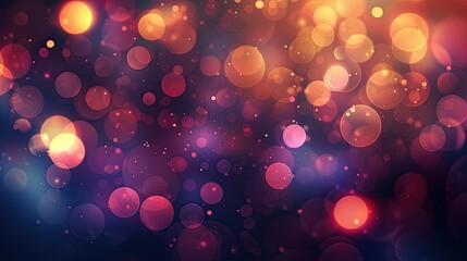 Abstract bokeh patterns for dynamic wallpapers