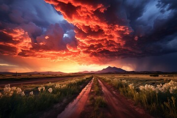 Summer storms - Generative AI