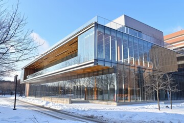 Obraz premium Contemporary Exterior Building