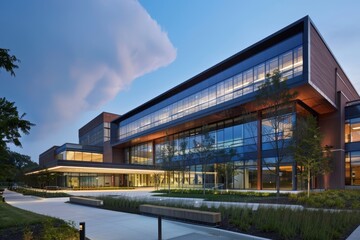 Fototapeta premium Contemporary Exterior Building